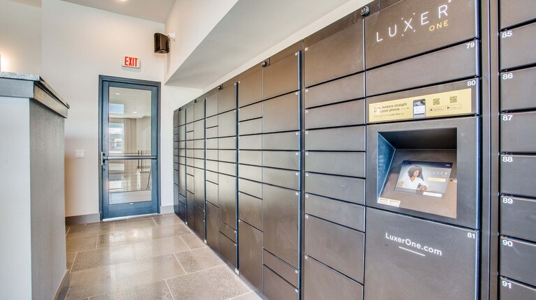 Mail and package lockers