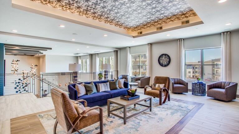 Resident lounge area