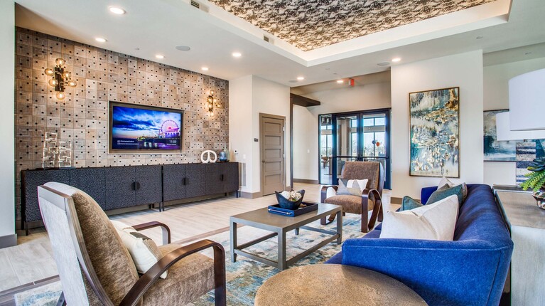 Resident lounge area