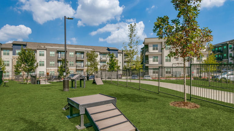 Spacious off-leash dog park